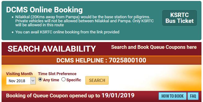 sabarimalaq ksrtc tickets and online booking